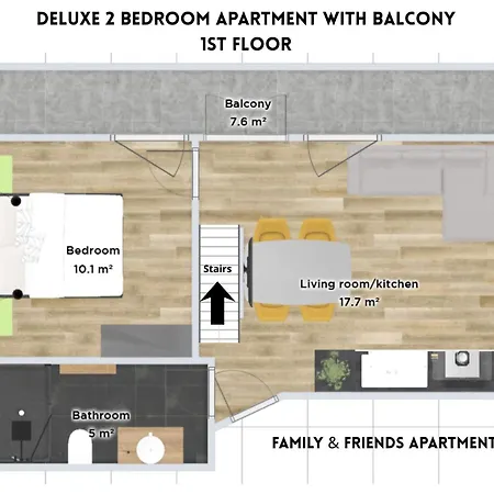 Apartman Family And Friends Bled